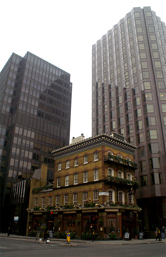 the albert and the two buildings