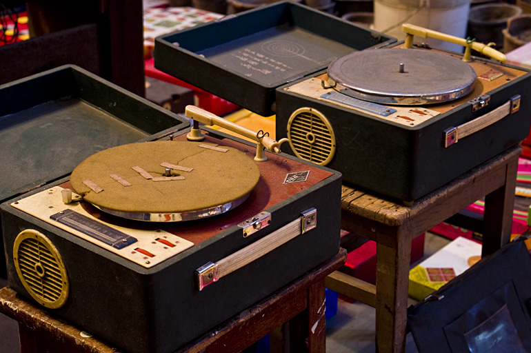 old turntables